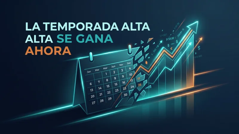 La temporada alta se gana ahora, no en noviembre