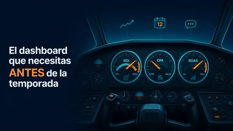 El dashboard que necesitas ANTES de la temporada (no el 2 de enero)